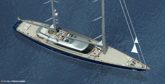 60m Perini Navi ketch - Luxury yacht C2232