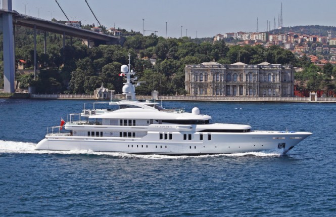 70m mega yacht Talisman C entirely designed by H2 Yacht Design
