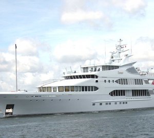 77m mega yacht SAMAR chooses Pharostar VSAT service provided by e3 Systems