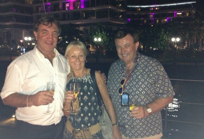 Andy Treadwell, MaryAnne Eswards and Bruce Maxwell