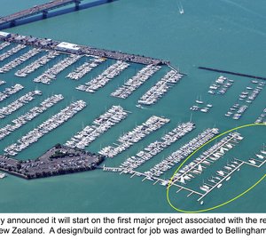 Bellingham Marine to replace piers at New Zealand's Westhaven Marina 