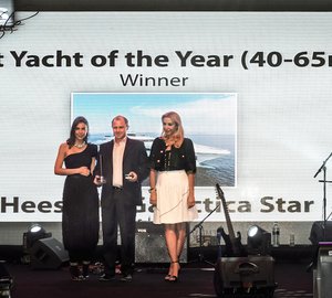 Heesen Superyacht GALACTICA STAR awarded 'Best Luxury Yacht' at Arabian Business Lifestyle Awards 2014