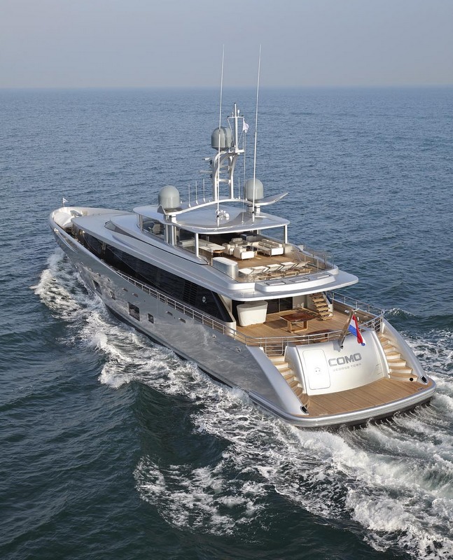 COMO superyacht - aft view - Image courtesy of Feadship
