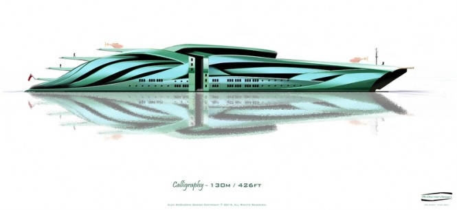 Calligraphy Superyacht Concept