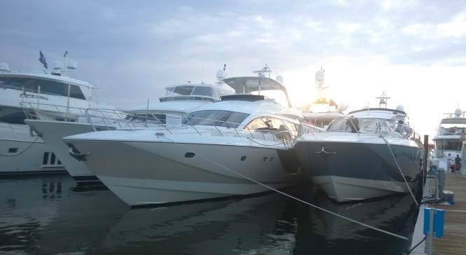 Cheoy Lee Yachts at the 2014 Palm Beach Boat Show