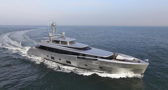 Dubois-designed 46m motor yacht COMO - Image courtesy of Feadship