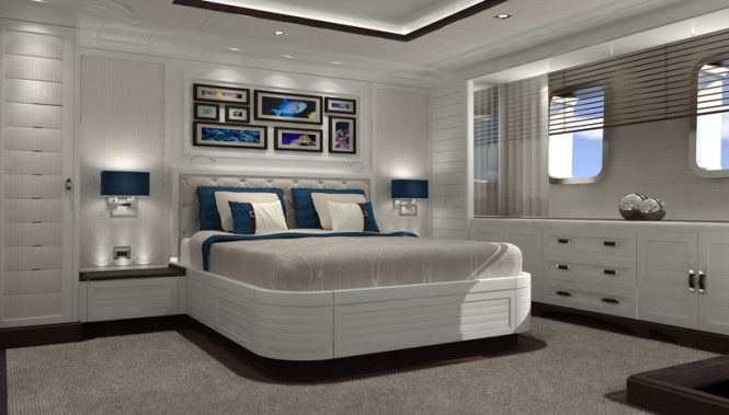FOREVER ONE superyacht - Guest cabin