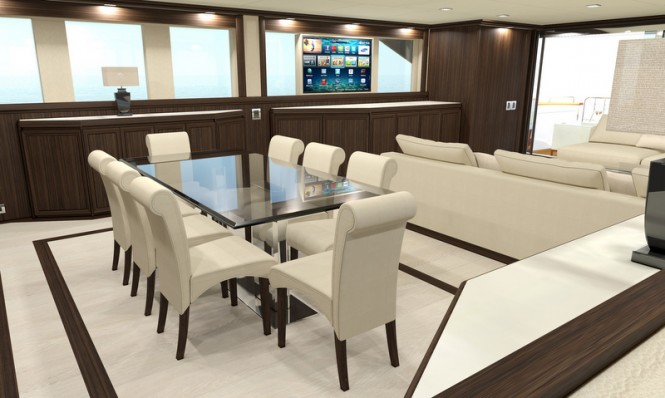 Gatsby Yacht - Dining