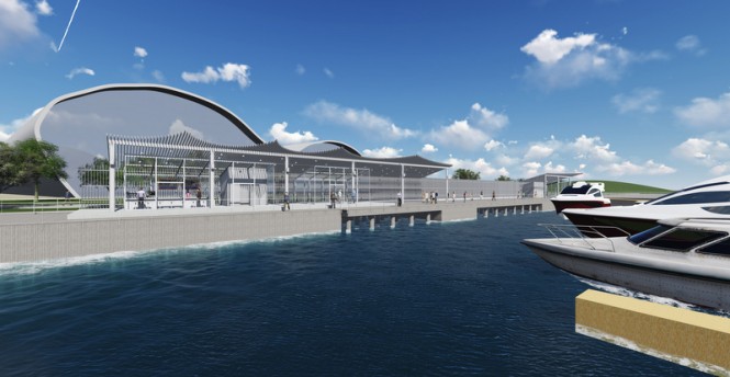 Horizon City Marina in Taiwan