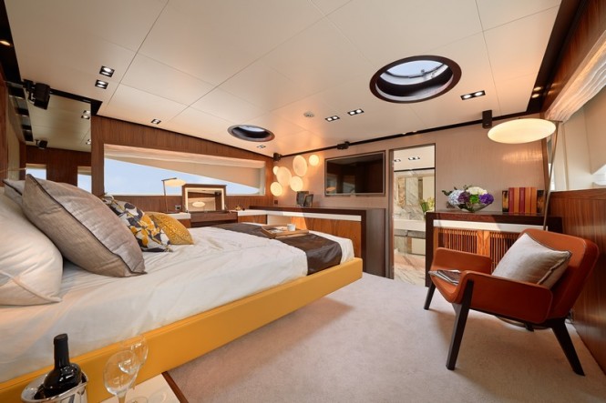 Horizon RP110 superyacht Carnival Liberty 3 - Cabin