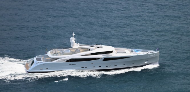 ISA 43M Granturismo yacht by ISAYACHTS
