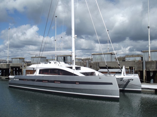 JFA superyacht Long Island 85' - Launched & masted