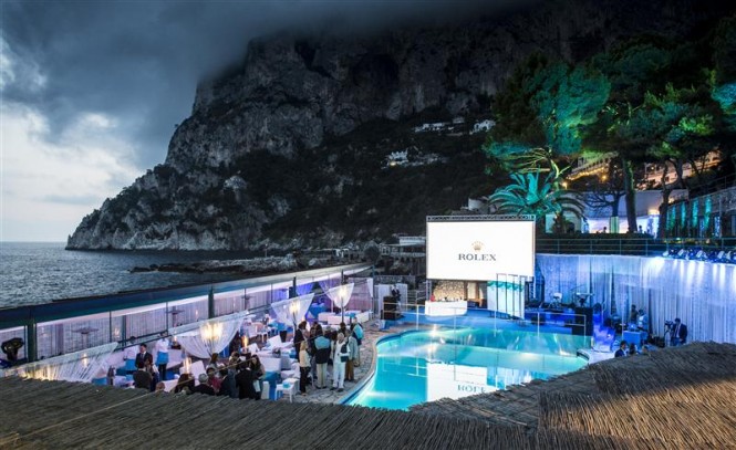 La Canzone del Mare is the venue for the Rolex Dinner Party - Photo by Rolex Kurt Arrigo