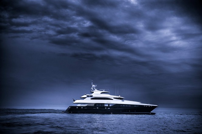 Luxury catamaran super yacht Zenith