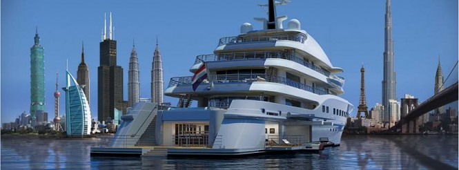 Luxury mega yacht AMELS 272