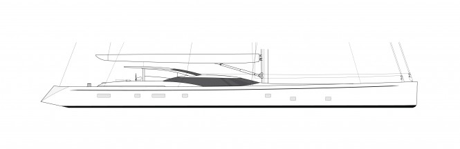 Luxury sailing yacht Escapade (Project FY17) by Fitzroy Yachts