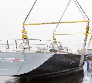 New 45m sailing yacht HEUREKA (ex YIII or Y3) launched by Holland Jachtbouw