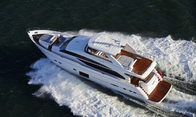 Luxury superyacht Princess 88 by Princess Yachts
