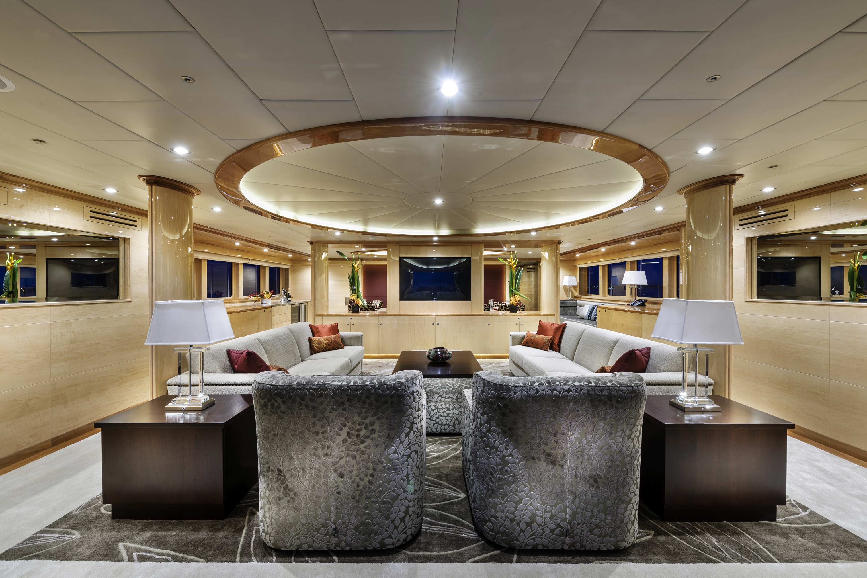 yacht interior finery