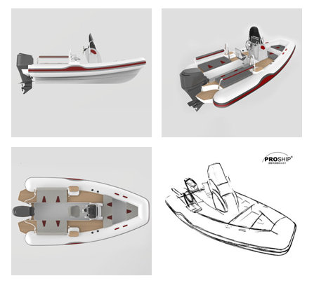 New Alessandro Marchi DL yacht tender series