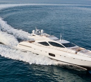 New Overmarine super yacht MANGUSTA 110 fitted with Seakeeper gyro as option