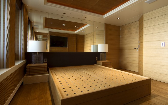 New cabin aboard NAIA superyacht