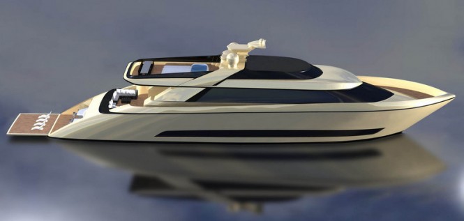New superyacht Primo 103 design by IP.YD