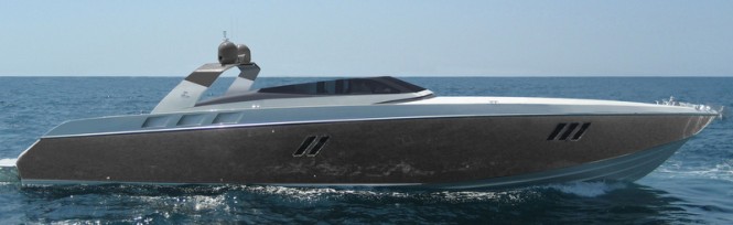 OTAM 80 Millennium OPEN Yacht in titanium