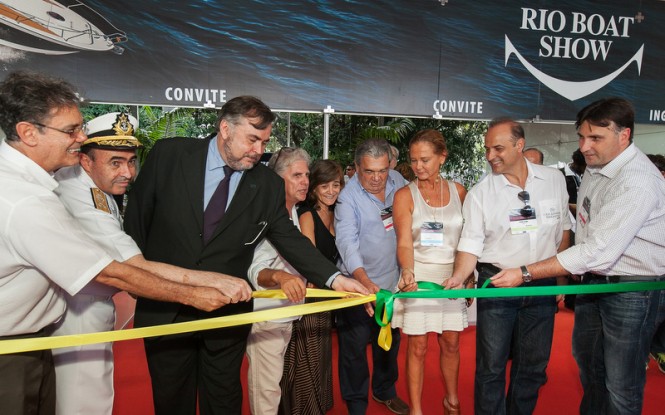 Official opening of the 2014 Rio Boat Show - Image credit to Humberto Teski