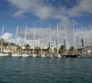 Oyster Regatta Antigua 2014 with participation of 35 Oyster yachts
