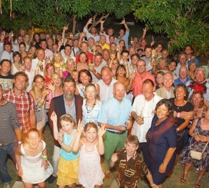 The official end of the inaugural Oyster World Rally