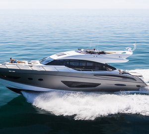 First official exterior images of new Princess S72 Yacht 