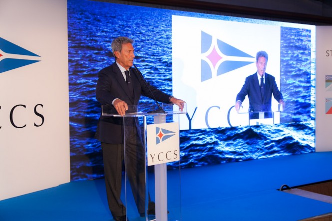 Riccardo Bonadeo, YCCS Commodore - YCCS Press Conference