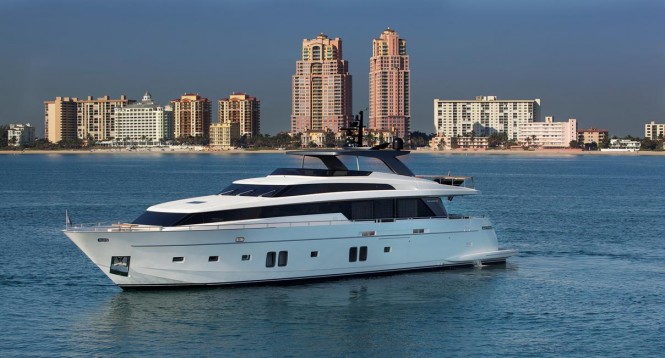 Sanlorenzo superyacht SL104-592 in Palm Beach, Florida