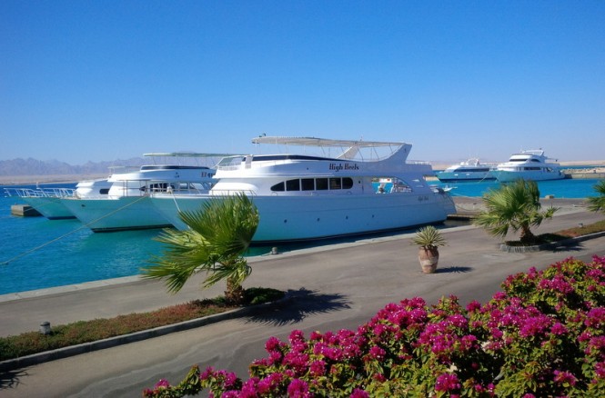 Soma Bay Marina in the breath-taking Middle East yacht charter location - Egypt
