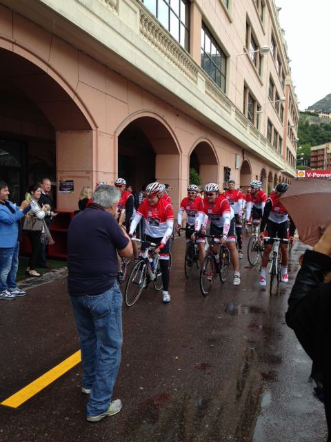 Start of Oyster Cycling Ride from the popular South of France yacht charter location - St Tropez