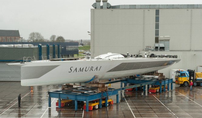 Superyacht SAMURAI - Photo by Hans Westerink