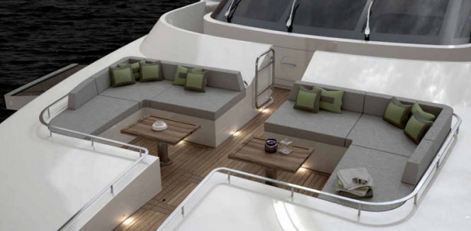 Superyacht SD126-40 Exterior