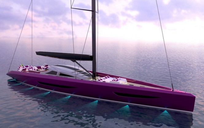 Superyacht SHUAIRAN concept by Pannone Architetti