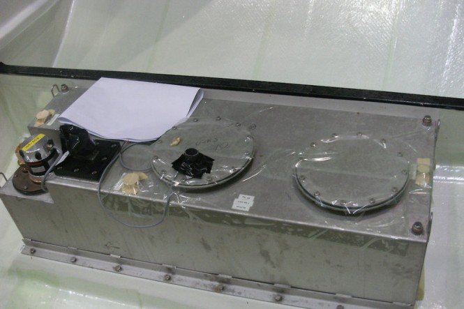 Swan 105 RS Yacht - tank installation - Image credit to Nautor's Swan 