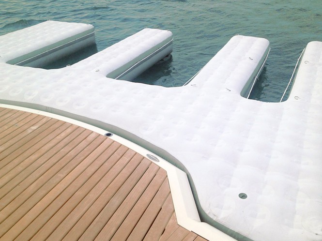The Swim Platfform Extension (SPE) for superyachts just launched by FunAir