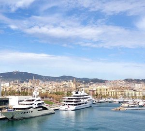 Marina Port Vell enjoying brisk yachting activity  