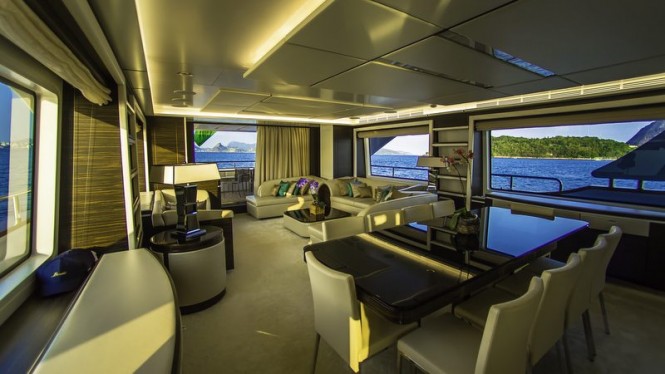 ZAPHIRA Yacht - Interior - Image credit to Alberto de Abreu Sodre