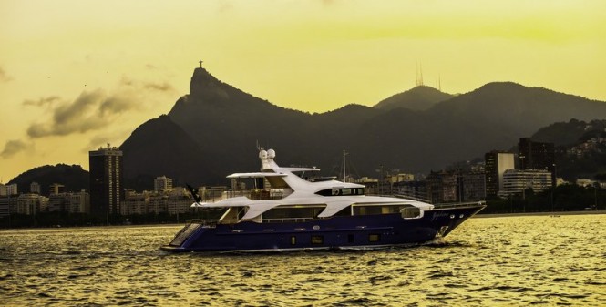 ZAPHIRA Yacht running - Image credit to Alberto de Abreu Sodre