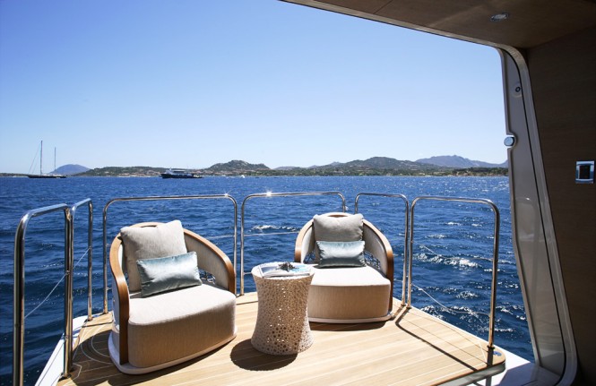 Luxury superyacht Lady M by Palmer Johnson - Master Cabin