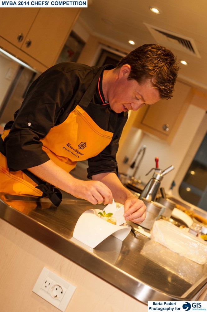 2014 MYBA Chefs' Competition - Chef in action