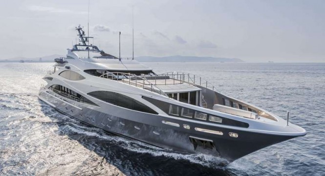 47m superyacht Panthera (FB502) by Benetti - a sister ship to super yacht Anastasia K (FB503)