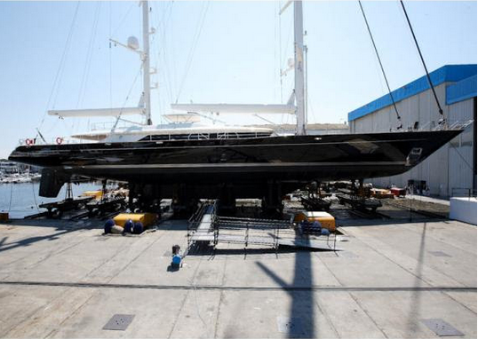 56-metre Perini Navi superyacht Asahi has commissioned to supply a full set of Doyle Stratis sails