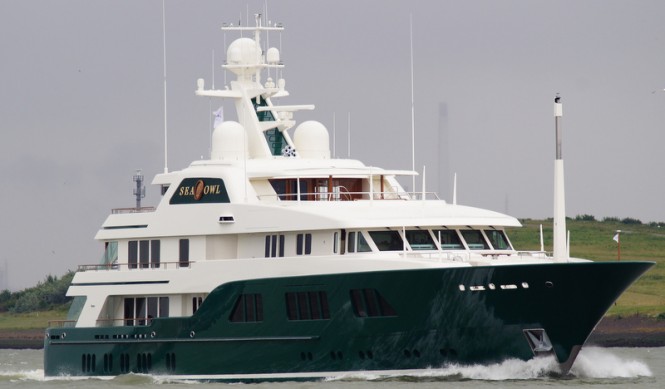 62m Feadship superyacht Sea Owl - Photo credit to Kees Torn