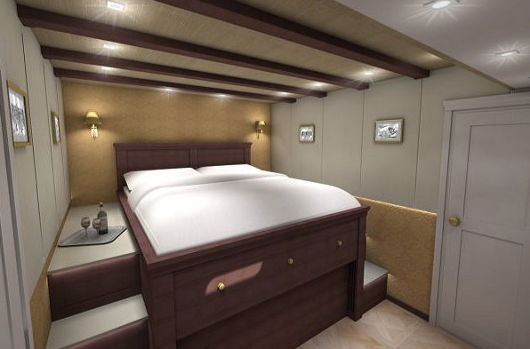 70 Sunreef Power Yacht Cabin